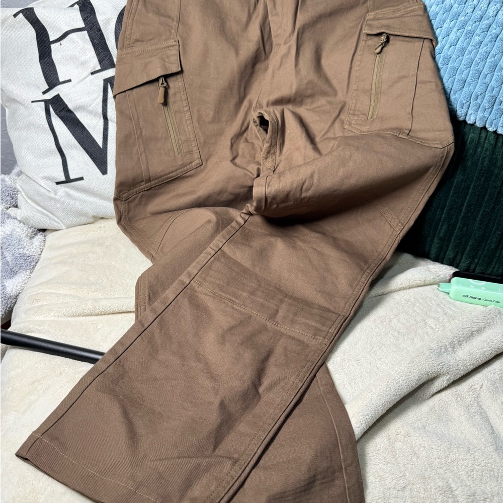 Men's Brown Cargo Pants